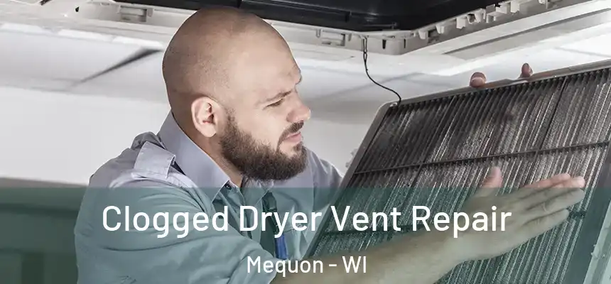 Clogged Dryer Vent Repair Mequon - WI